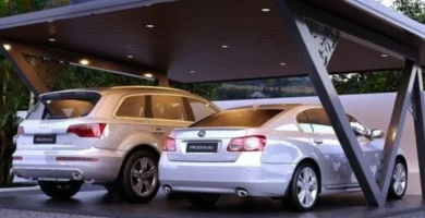 مظلات مودرن للسيارات